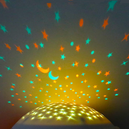 Beer knuffel nachtlampje met muziekprojector