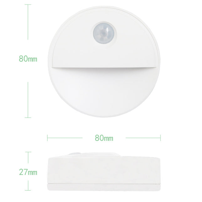 Ronde LED lamp met bewegingssensor