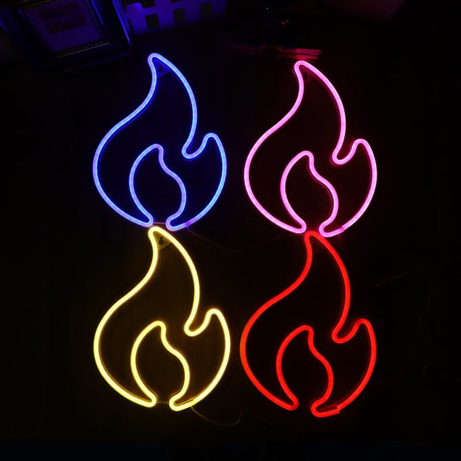 Vlam Vorm Neon LED Lamp