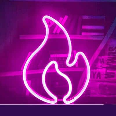 Vlam Vorm Neon LED Lamp