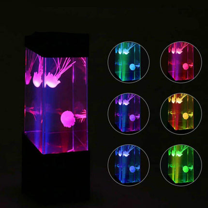 Meerkleurige LED kwallenlamp aquarium