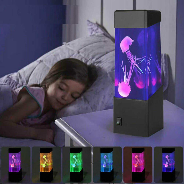 Meerkleurige LED kwallenlamp aquarium