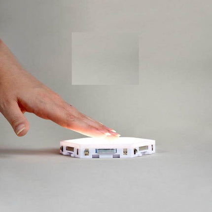 Modulaire hexagonale LED wandlamp met touch