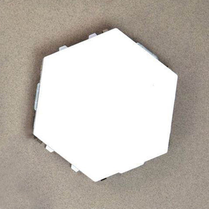 Modulaire hexagonale LED wandlamp met touch