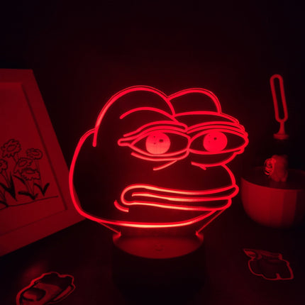 Pepe de Kikker 3D neon lamp