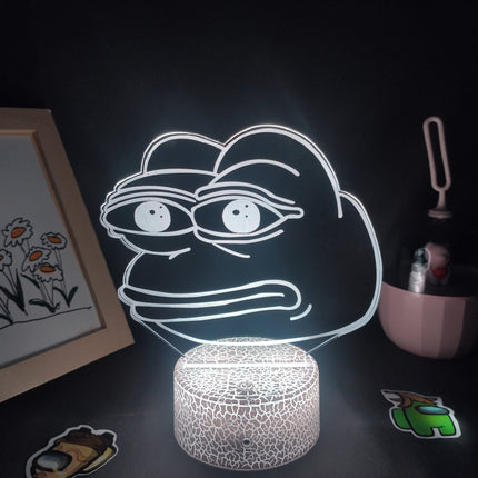 Pepe de Kikker 3D neon lamp