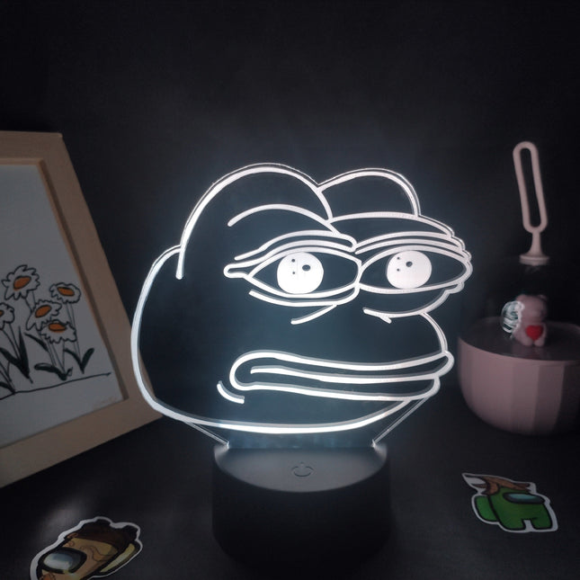 Pepe de Kikker 3D neon lamp