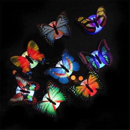 Decoratieve LED vlinders voor de muur