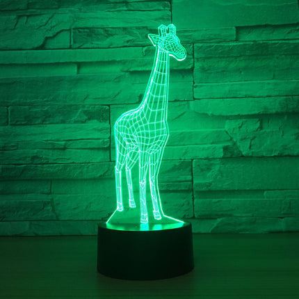 3D illusie giraf lamp met touchbediening