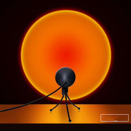 Zonsondergang projector lamp met USB