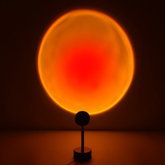 Zonsondergang projector lamp met USB