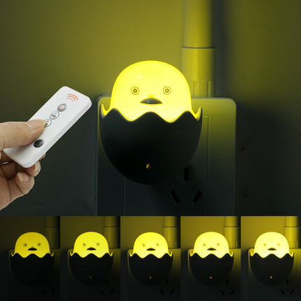 LED nachtlampje kuiken voor in stopcontact