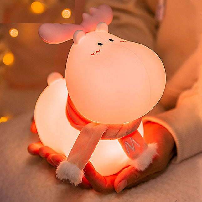 Oplaadbaar nachtlampje in eland vorm