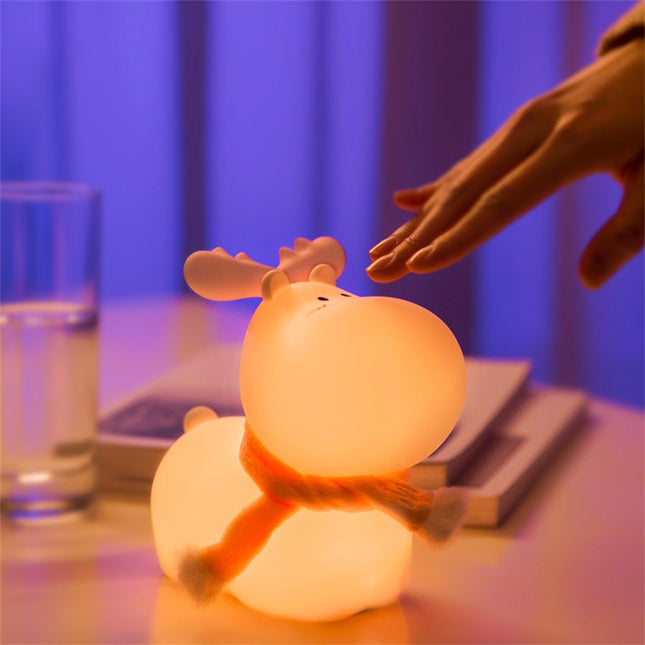 Oplaadbaar nachtlampje in eland vorm