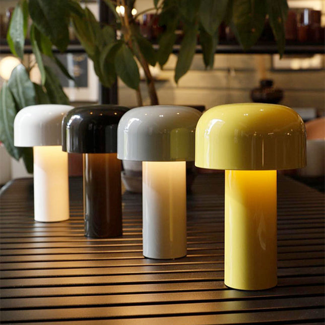 Draadloze design paddenstoel tafellamp