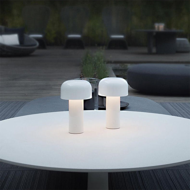 Draadloze design paddenstoel tafellamp