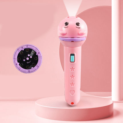 Kinder zaklamp met leuke diaprojector