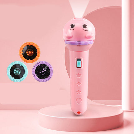 Kinder zaklamp met leuke diaprojector