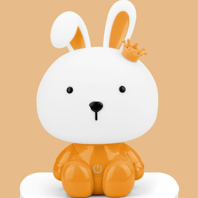 Lief konijn nachtlampje voor de kinderkamer