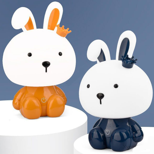 Lief konijn nachtlampje voor de kinderkamer