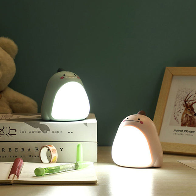 Leuk dinosaurus LED nachtlampje voor kinderen