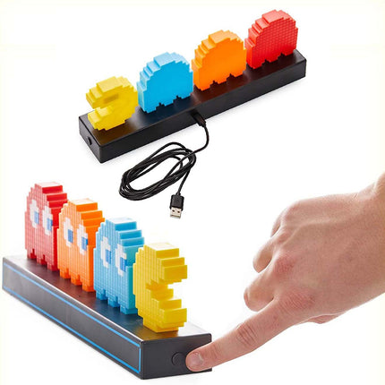 Pac-Man spoken retro LED nachtlamp