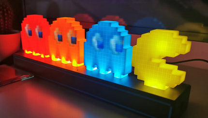 Pac-Man spoken retro LED nachtlamp