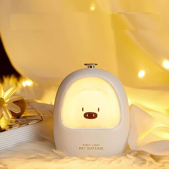 LED Nachtlamp Varken met Touchbediening