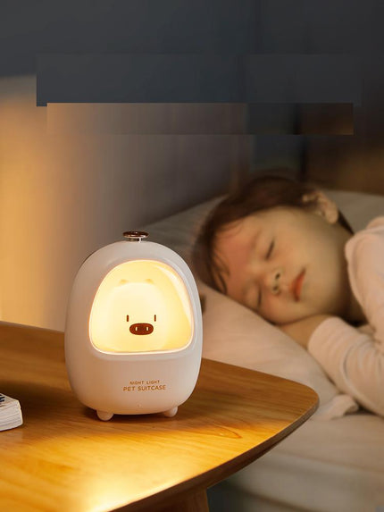 LED Nachtlamp Varken met Touchbediening