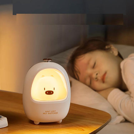 LED Nachtlamp Varken met Touchbediening