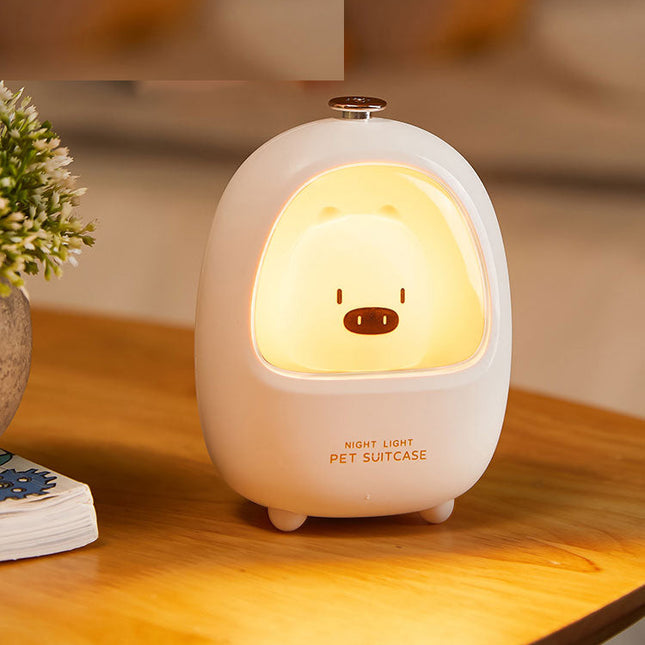 LED Nachtlamp Varken met Touchbediening