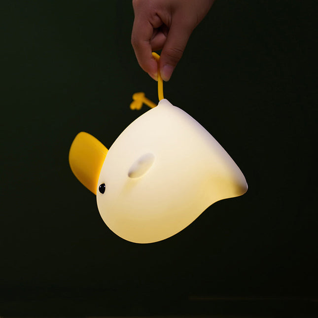 Siliconen kuiken nachtlampje met LED licht