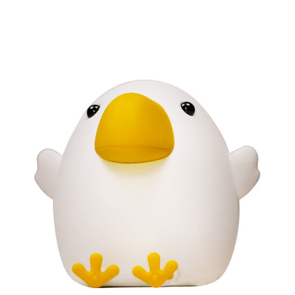 Siliconen kuiken nachtlampje met LED licht