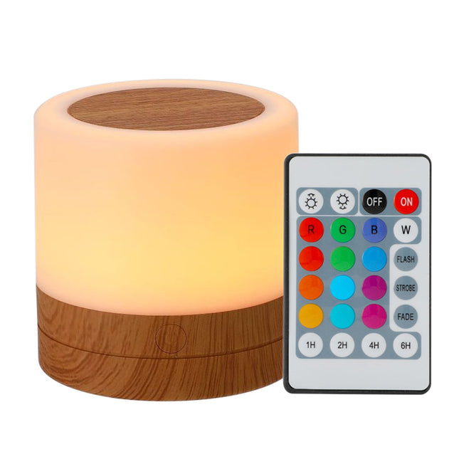 Touch nachtlamp met wisselende kleuren