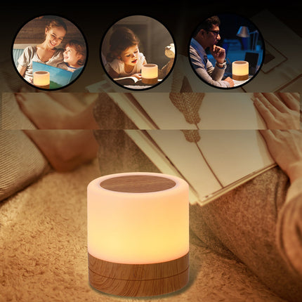 Touch nachtlamp met wisselende kleuren