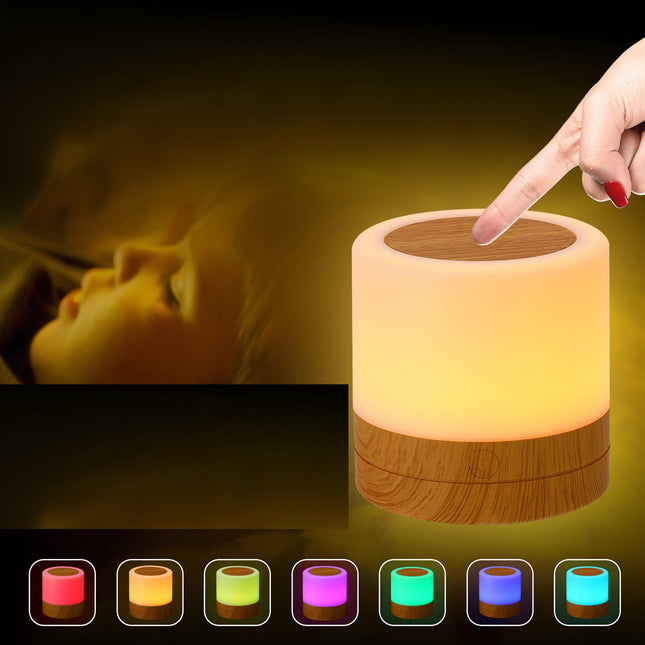 Touch nachtlamp met wisselende kleuren