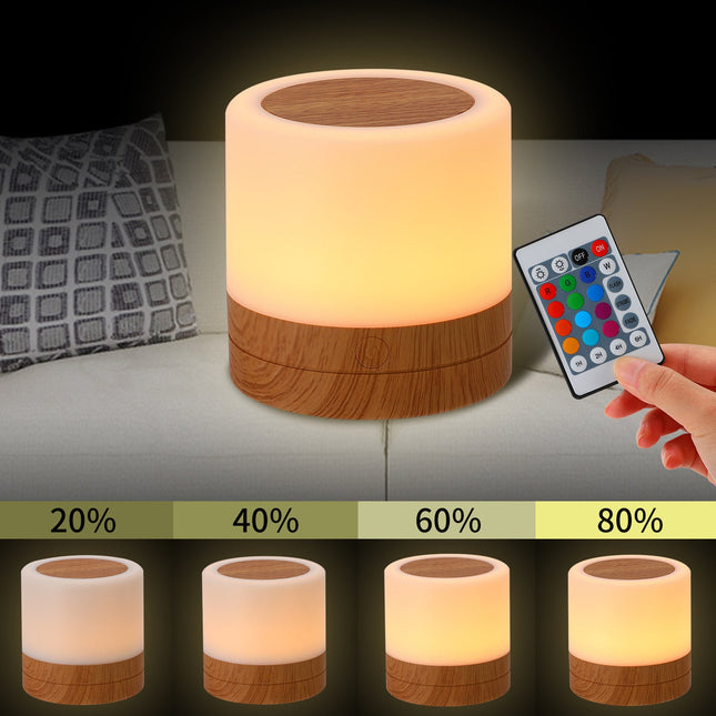 Touch nachtlamp met wisselende kleuren