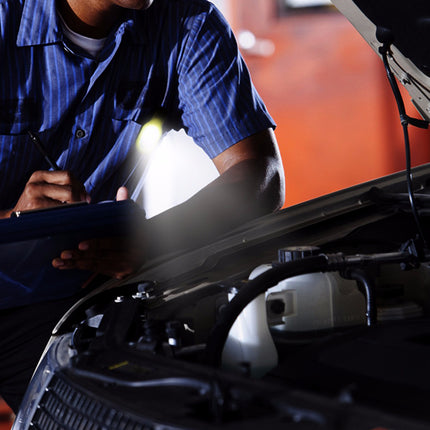 Draagbare mini LED clip-on lamp