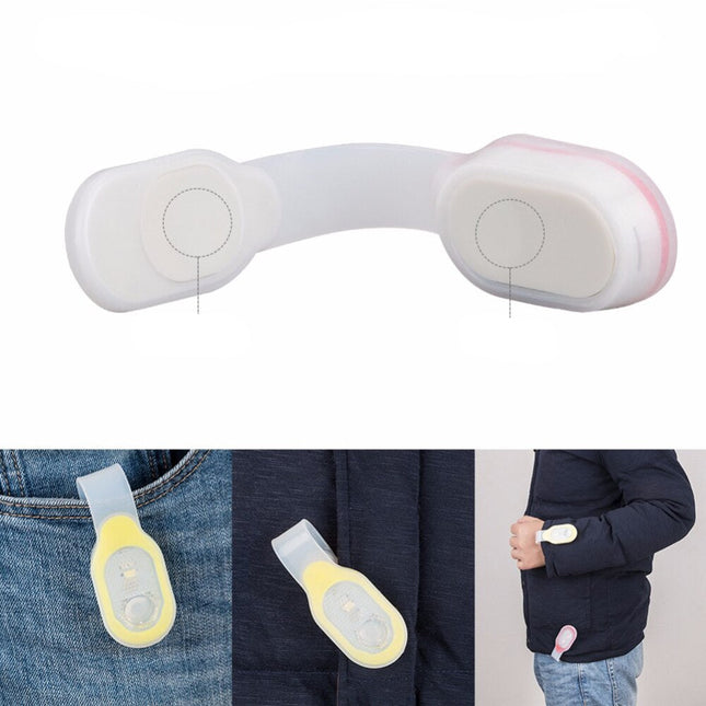 Draagbare mini LED clip-on lamp