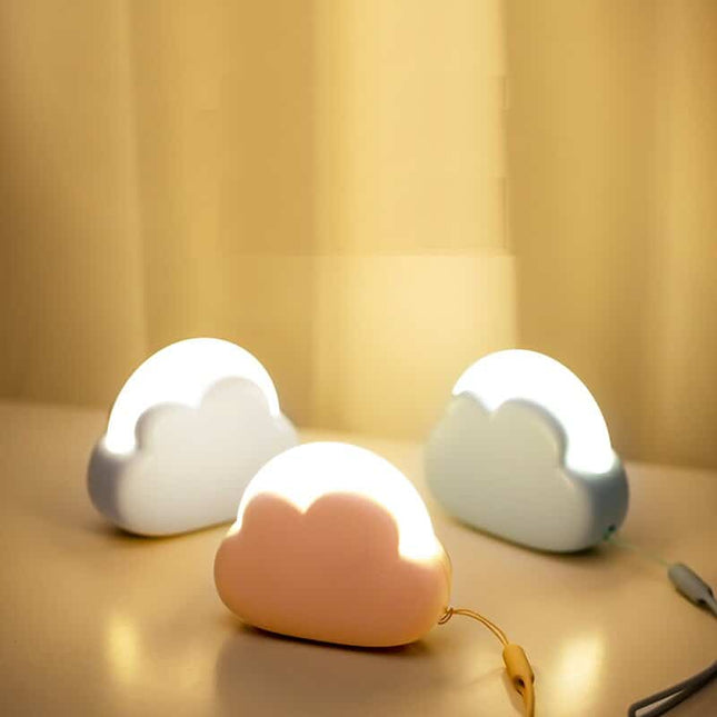 Dimbaar LED nachtlampje wolk gekleurd