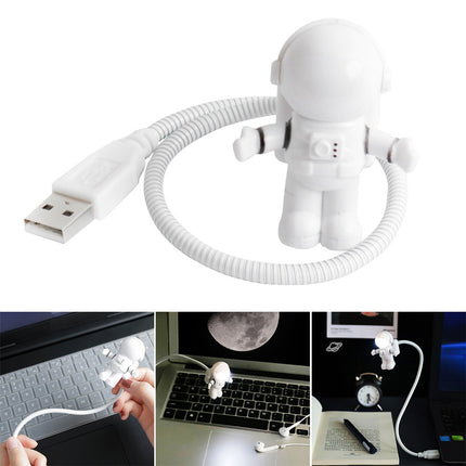 Mini astronaut USB LED lampje