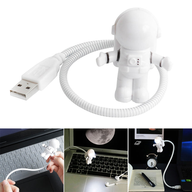 Mini astronaut USB LED lampje