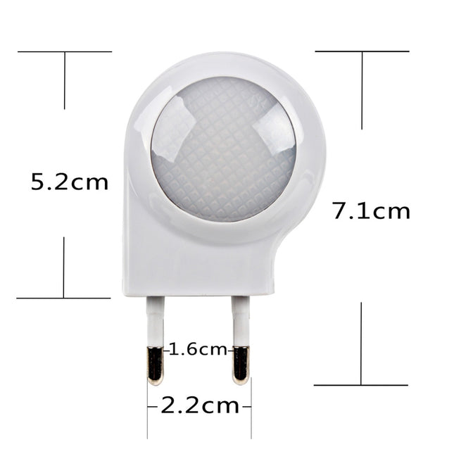 Stopcontact nachtlampje LED met lichtsensor