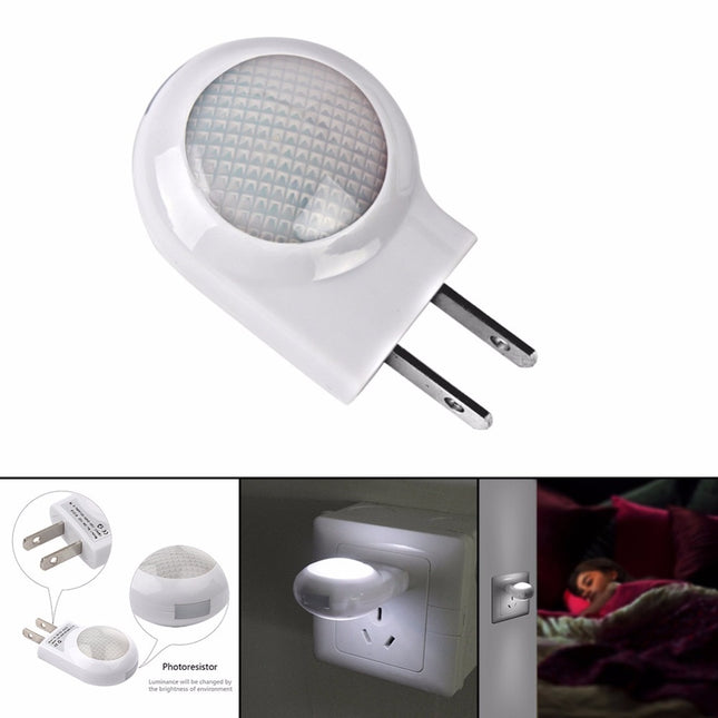 Stopcontact nachtlampje LED met lichtsensor