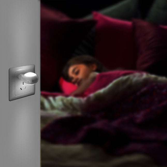 Stopcontact nachtlampje LED met lichtsensor