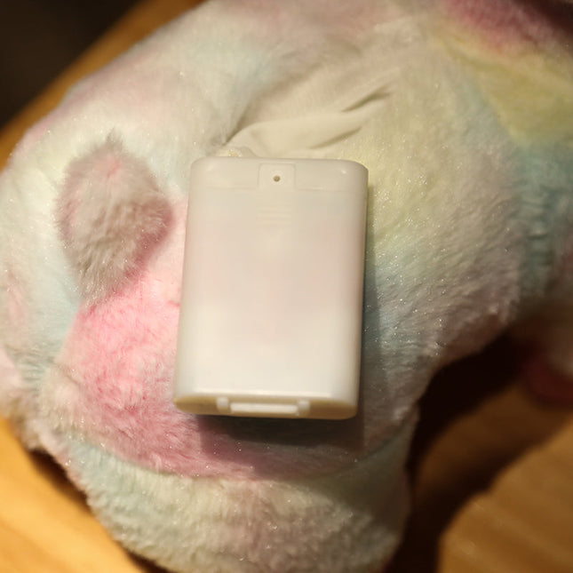 Lichtgevende lama knuffel met LED-verlichting