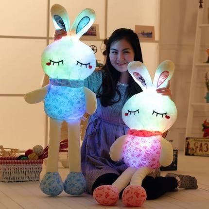 Lichtgevende Konijn Knuffel als Nachtlampje