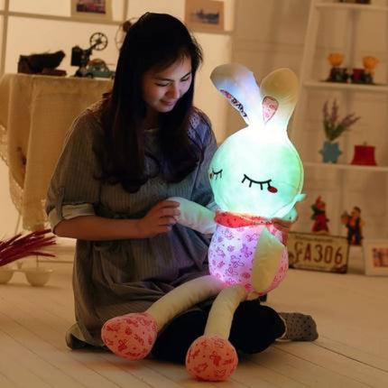 Lichtgevende Konijn Knuffel als Nachtlampje