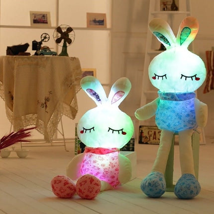 Lichtgevende Konijn Knuffel als Nachtlampje