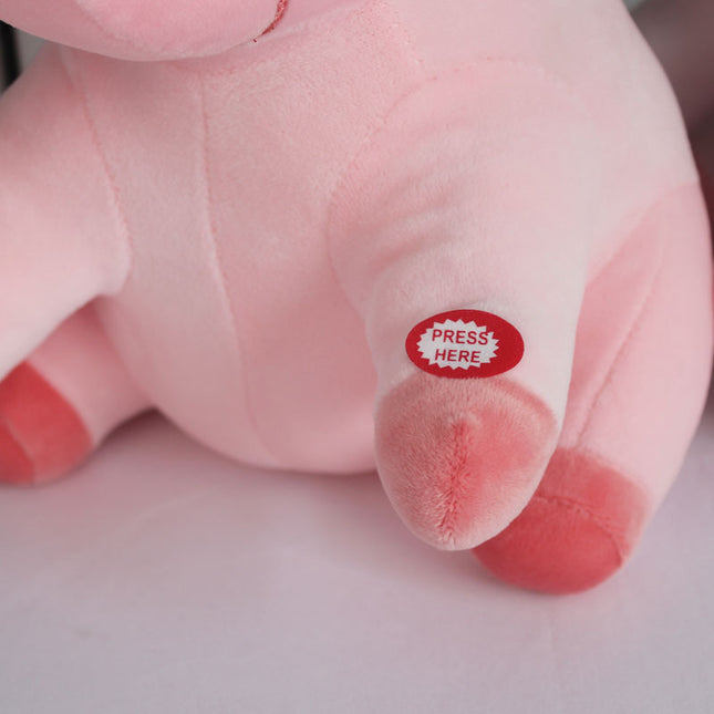 Zachte eenhoorn knuffel met LED verlichting